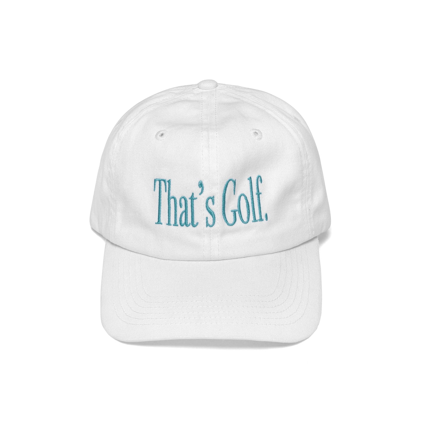 Metalwood Studio "That's Golf Dad Hat" Mens - White
