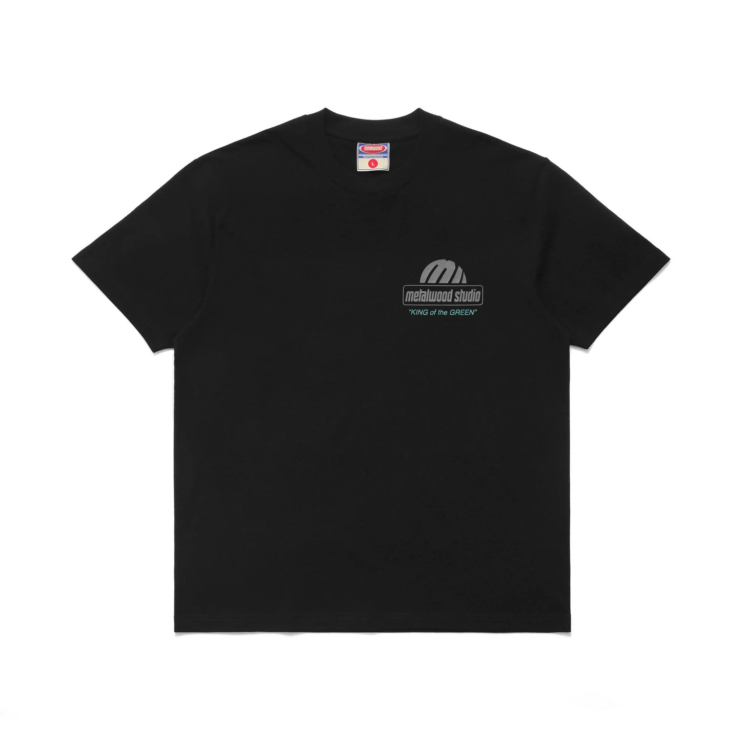 Metalwood Studio "King Of The Greens T-Shirt" Mens - Black