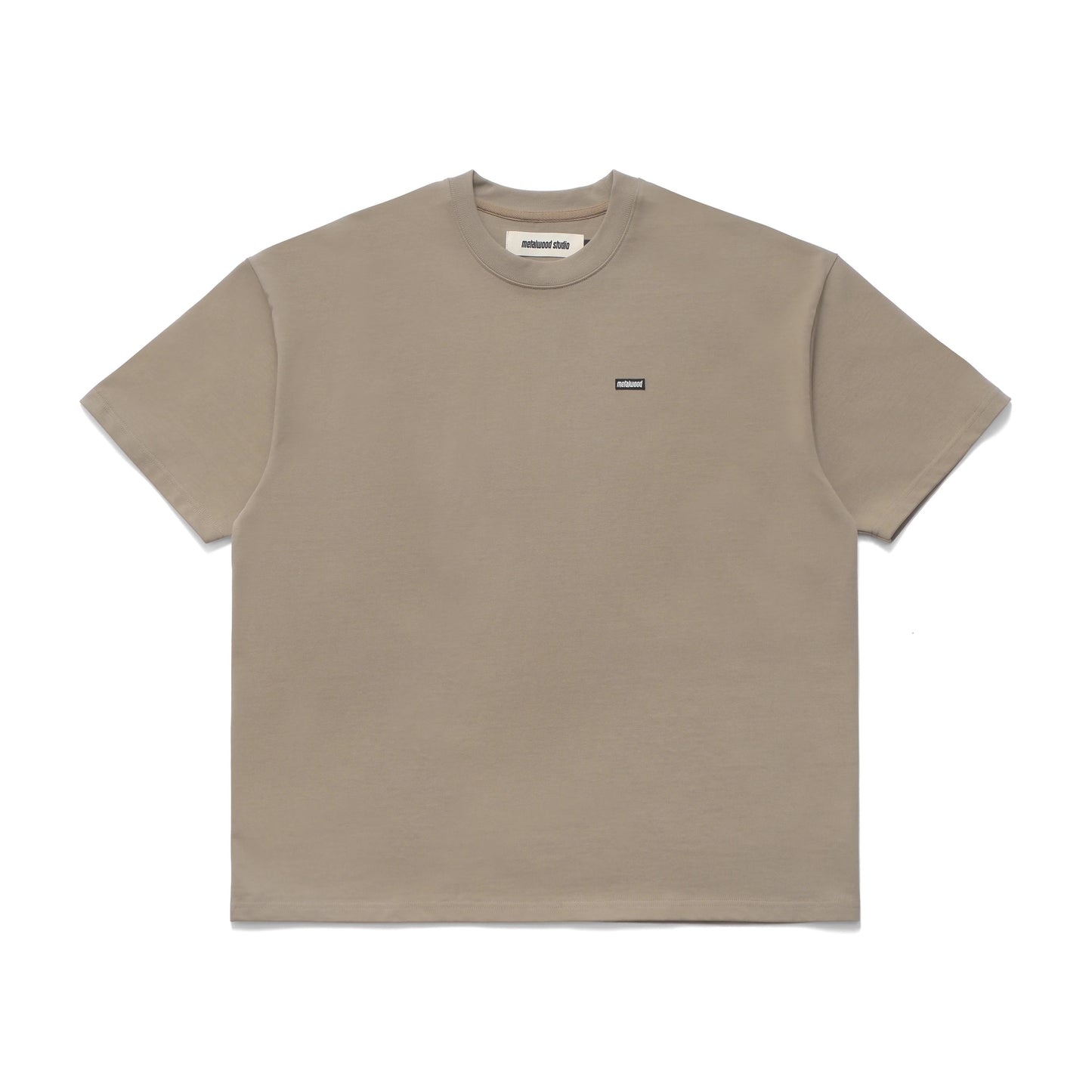 Metalwood Studio "Heavyweight Mini Metal Logo T-Shirt" Mens - Green Tea