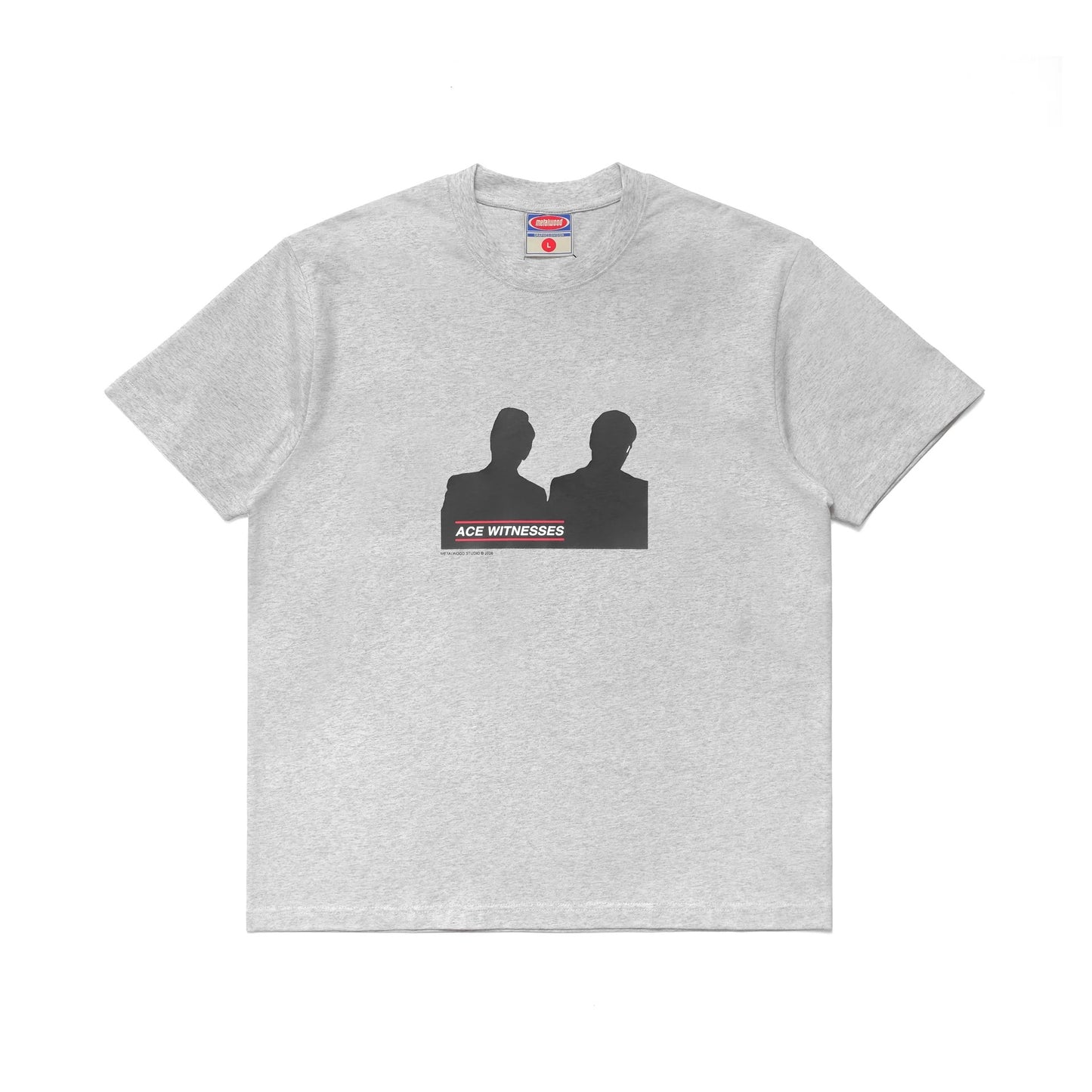 Metalwood Studio "Attest T-Shirt" Mens - Heather Grey