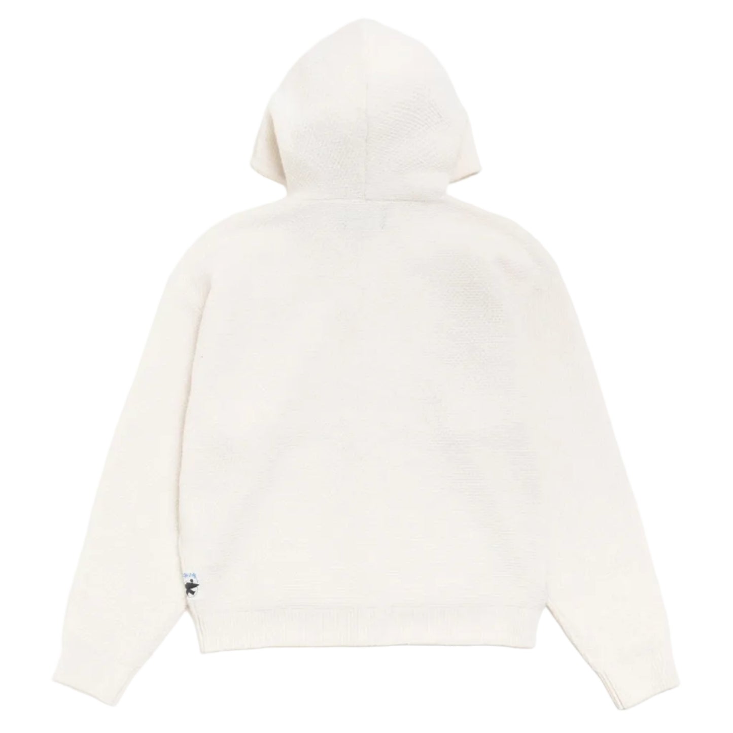 Stussy "Textured Zip Hooded Sweater" Mens - Bone