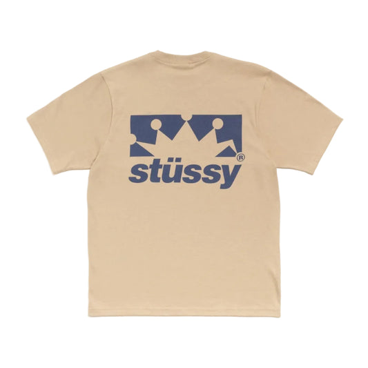 Stussy "Box Crown Tee" Mens - Khaki