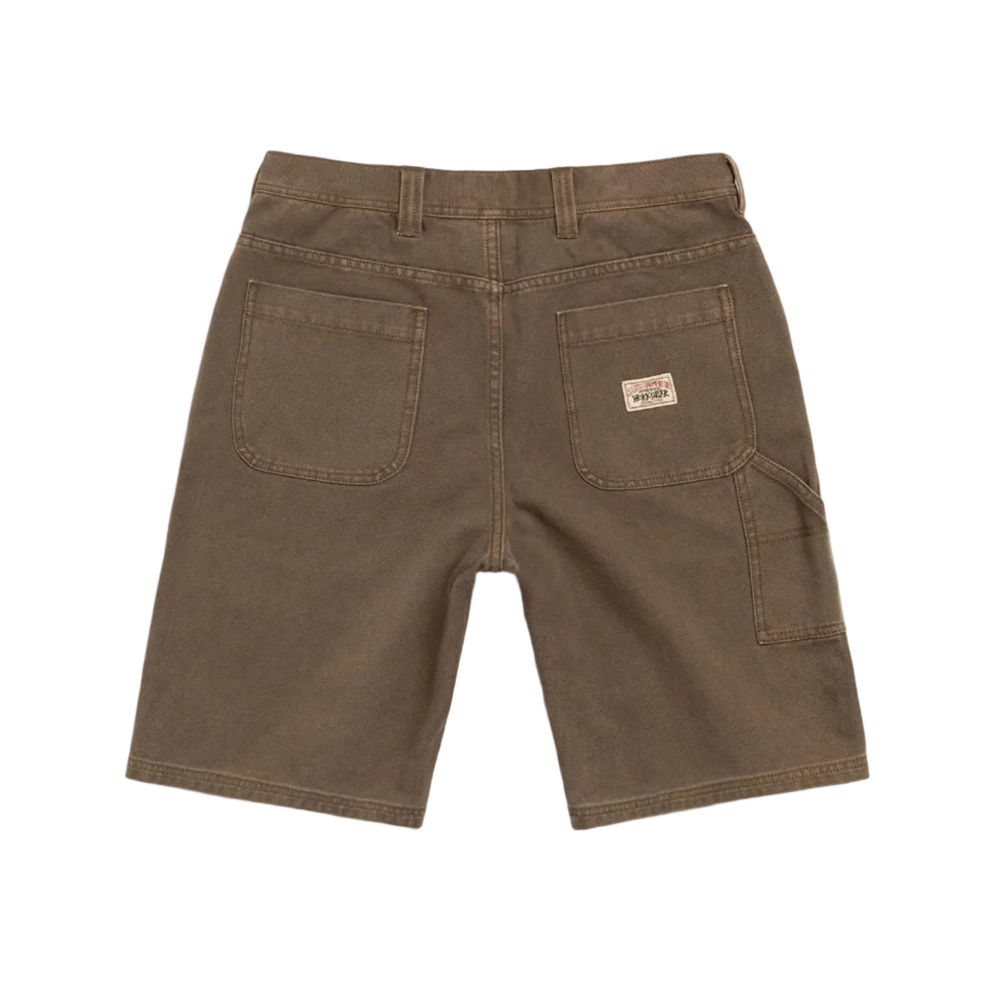 Stussy "Work Short Washed Canvas" Mens - Brown