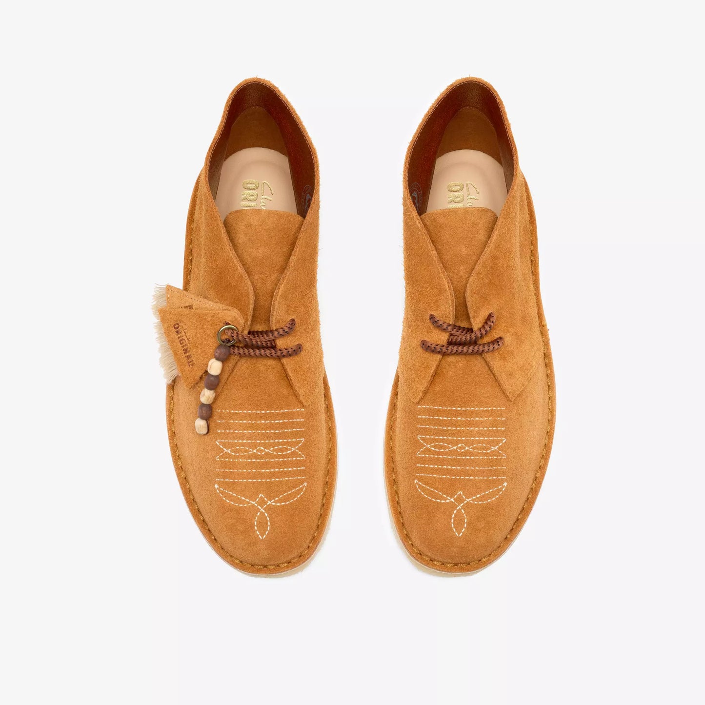 Clarks "Desert Boot" Mens - Ginger Suede