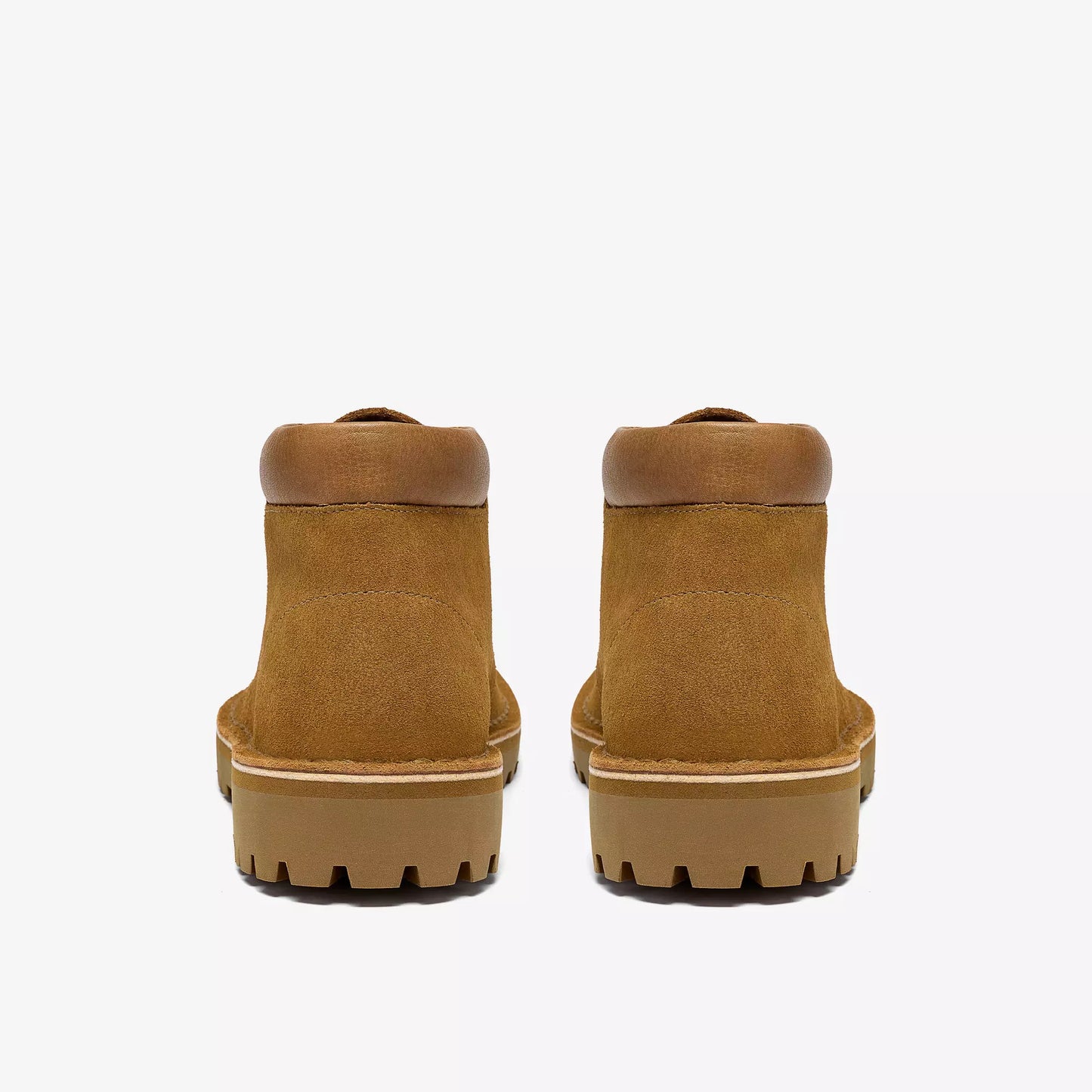 Clarks "Desert 2456 Rock Boot" Mens - Light Tan Suede