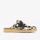 Clarks "Desert Nomad Mule" Womens - Brown Cow Print