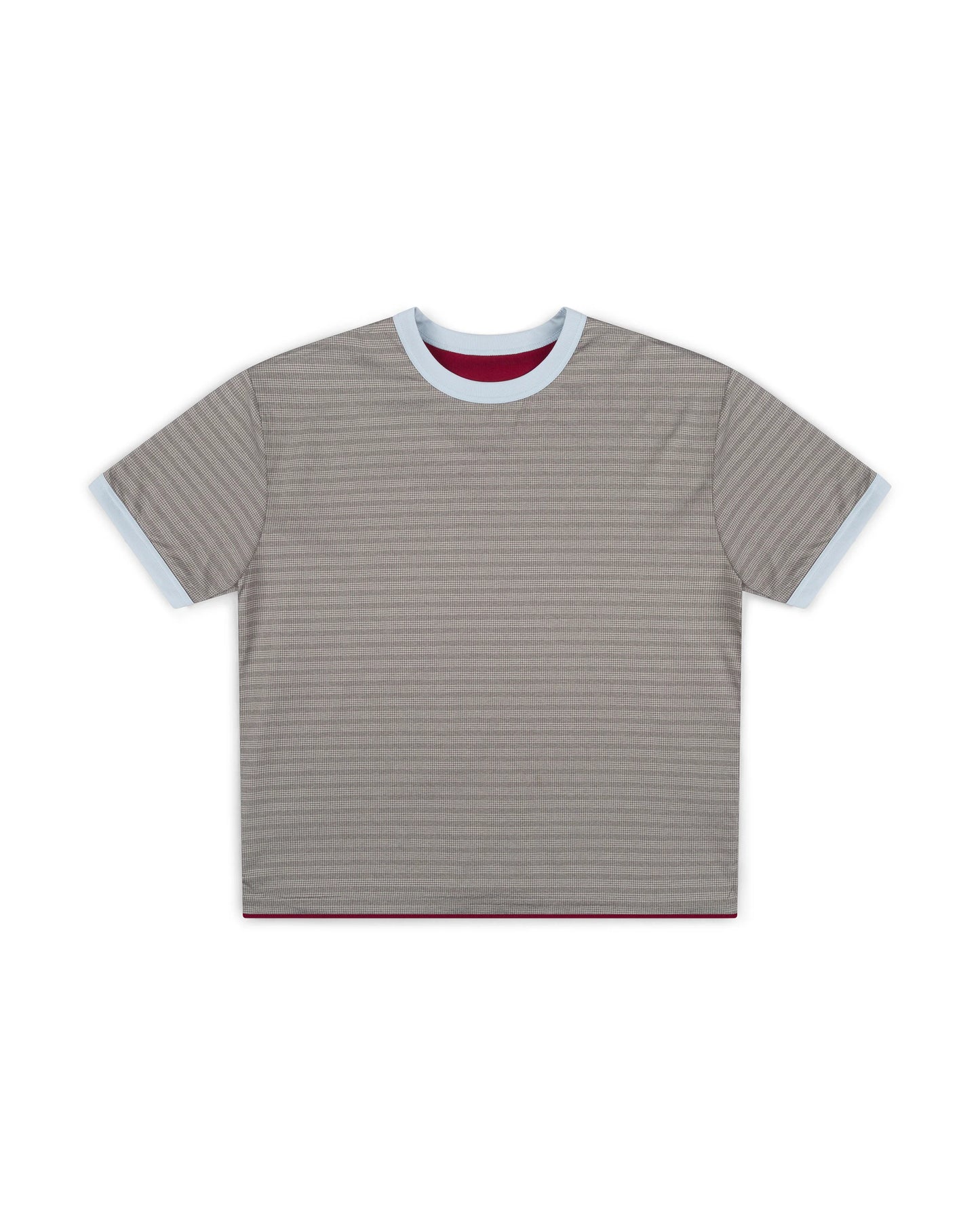 Metalwood "Dual Face T-Shirt" Mens - Berry