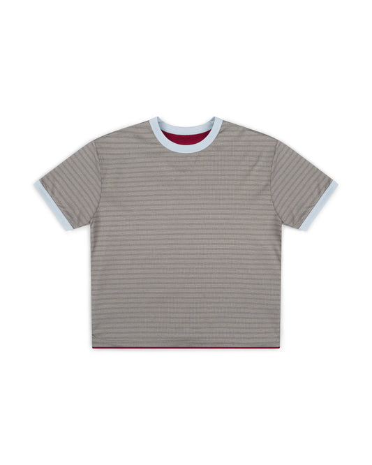 Metalwood "Dual Face T-Shirt" Mens - Berry