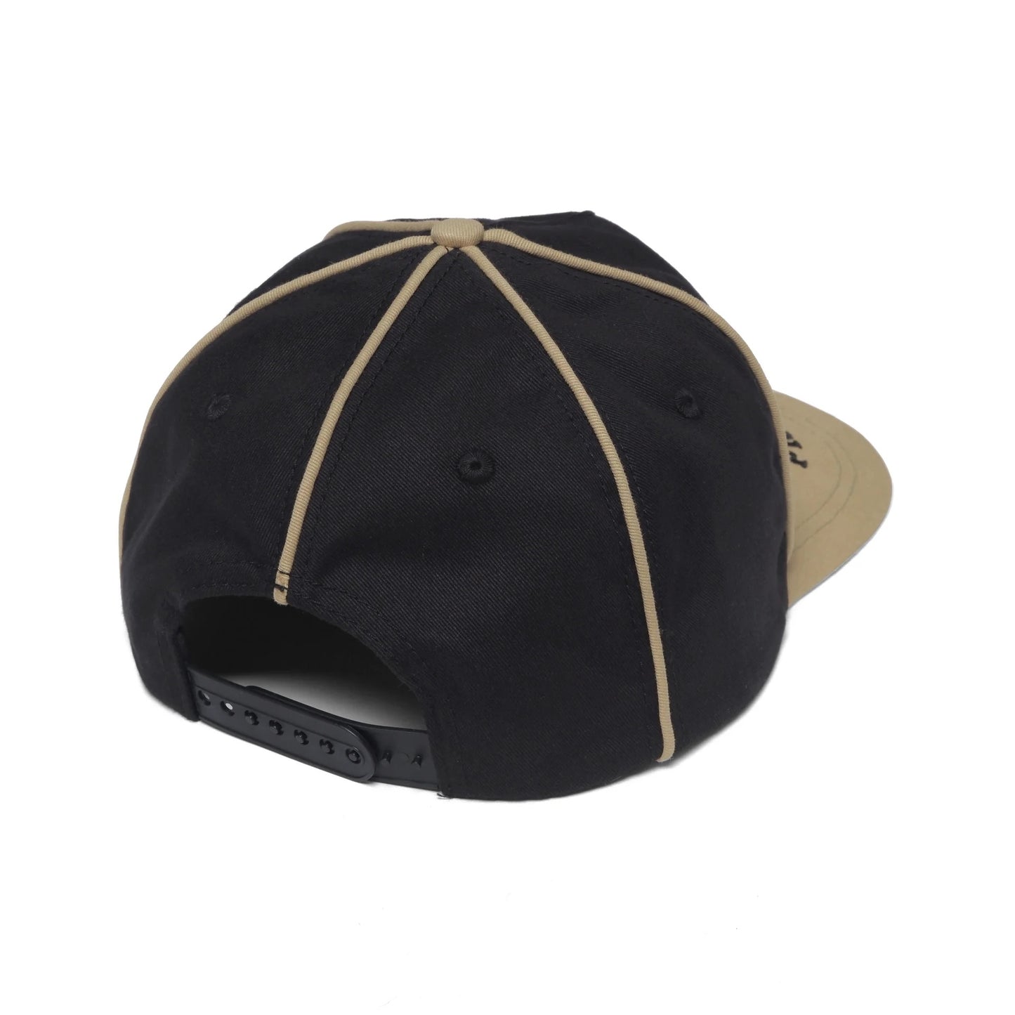 Metalwood Studio "Professional Piping Snapback Hat" Mens - Black