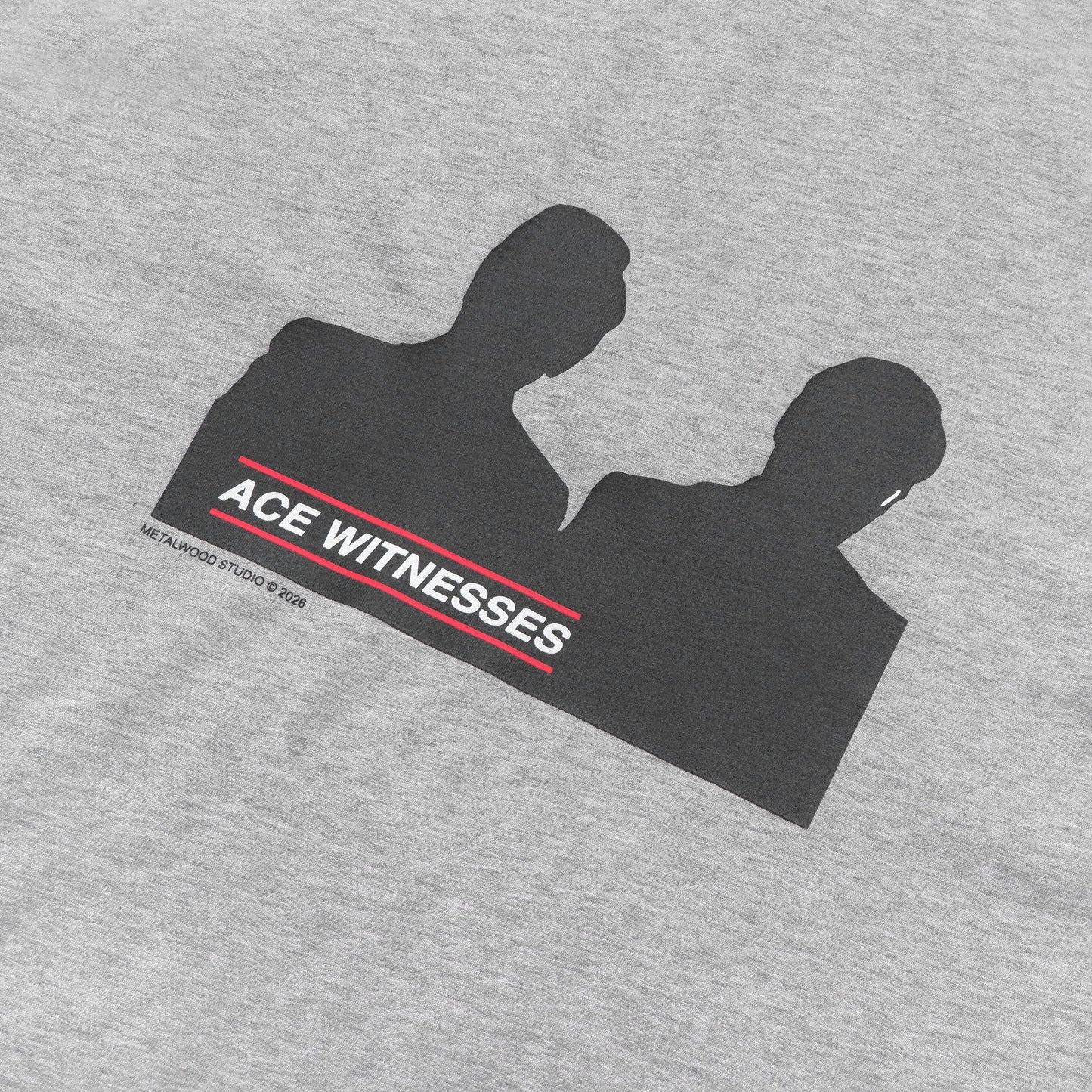 Metalwood Studio "Attest T-Shirt" Mens - Heather Grey