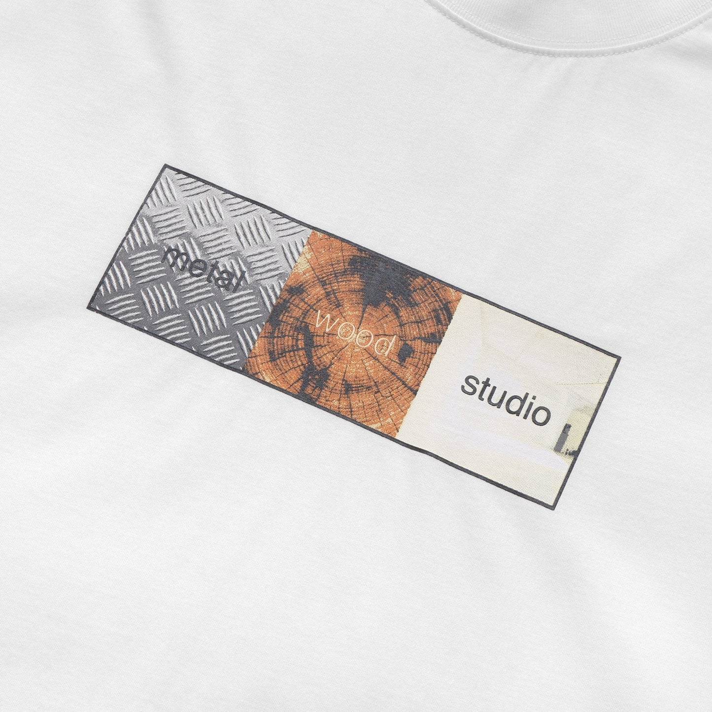 Metalwood Studio "Obviously Longsleeve T-Shirt" Mens - White