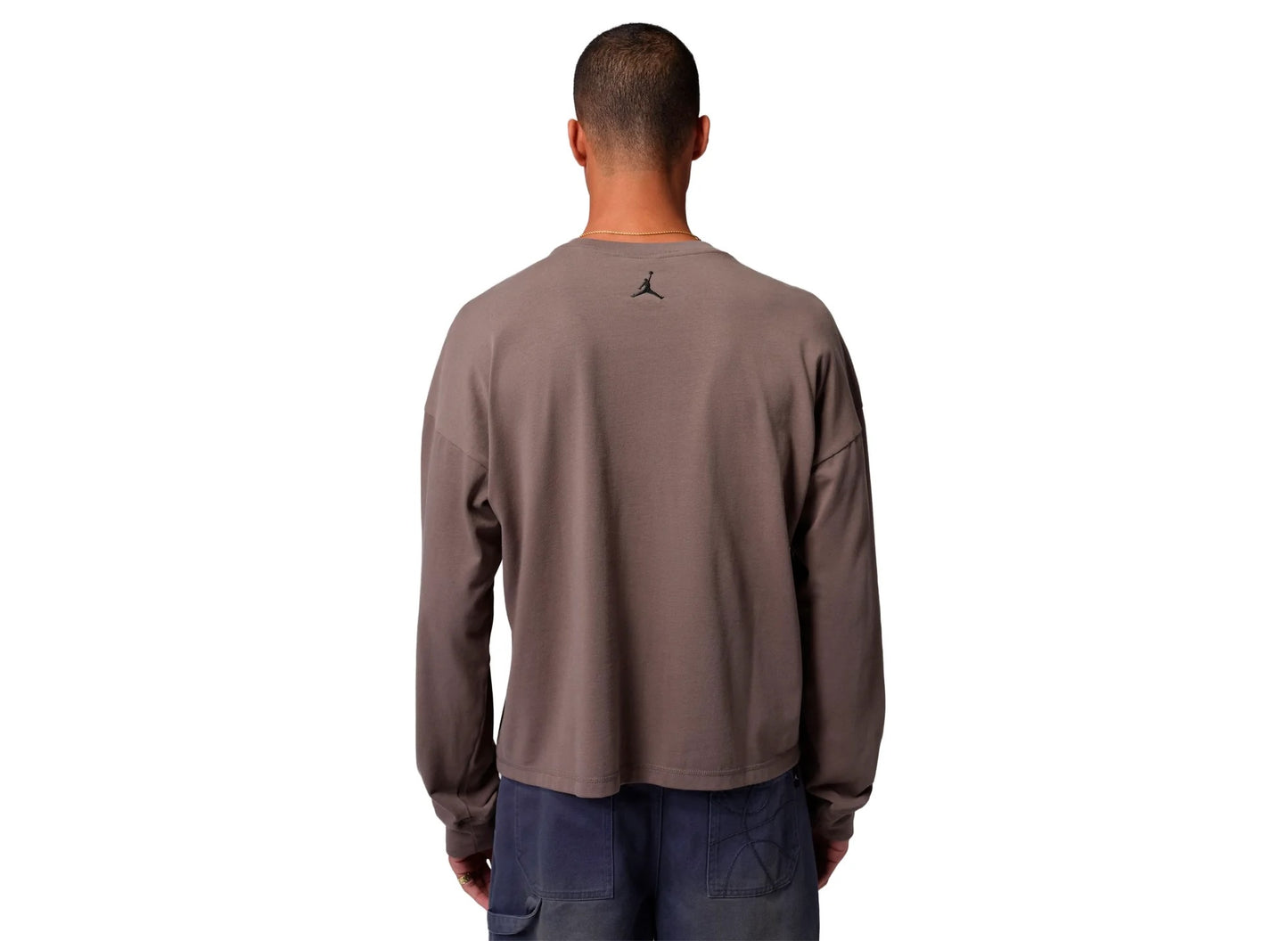 Air Jordan "Air Long-Sleeve Tee" Mens - Cave Stone