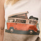 Daydreamer "Beach Camper Shrunken Tank" Womens - Dirty White