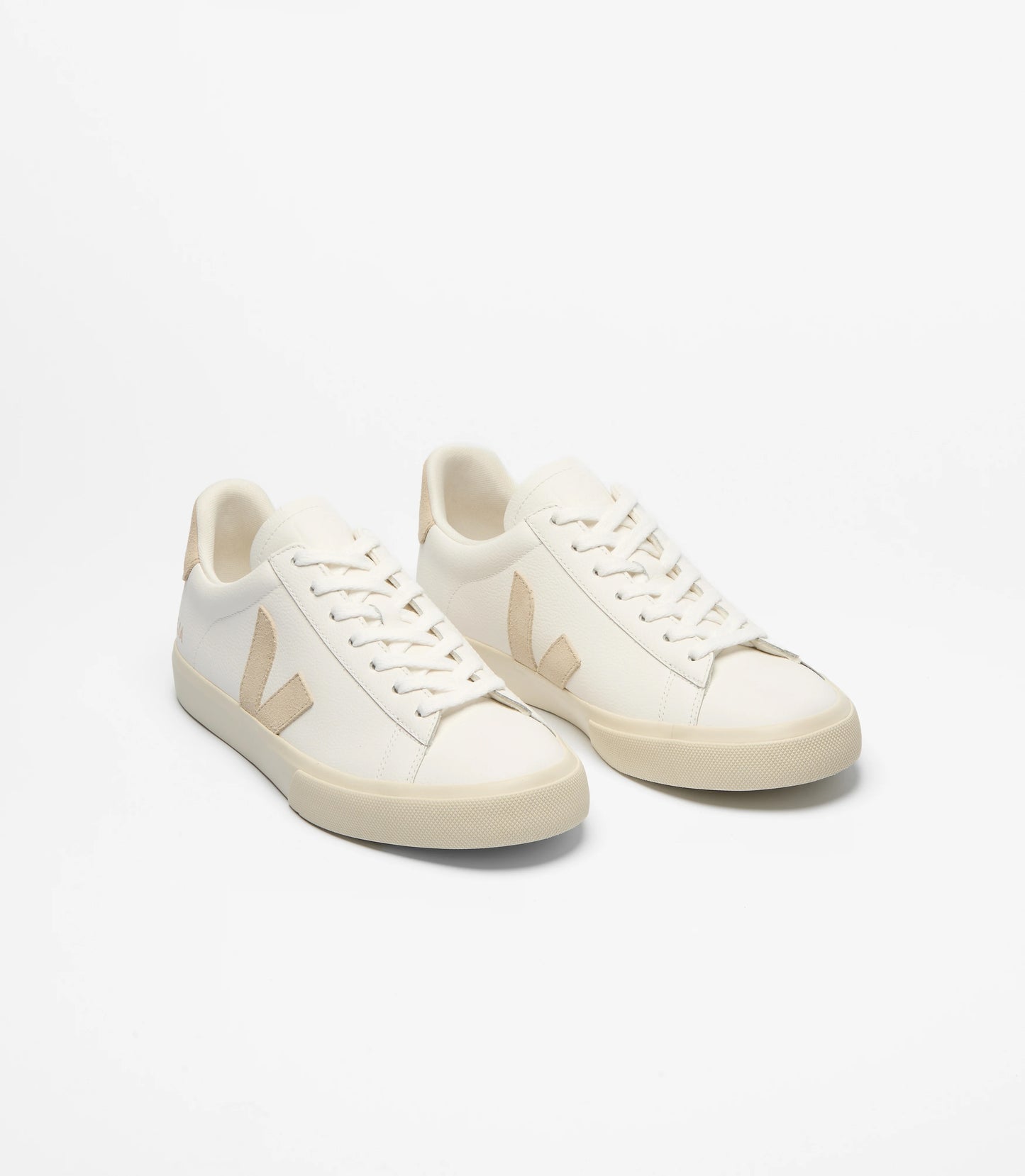 Veja "Campo Leather" Womens - Extra White Almond