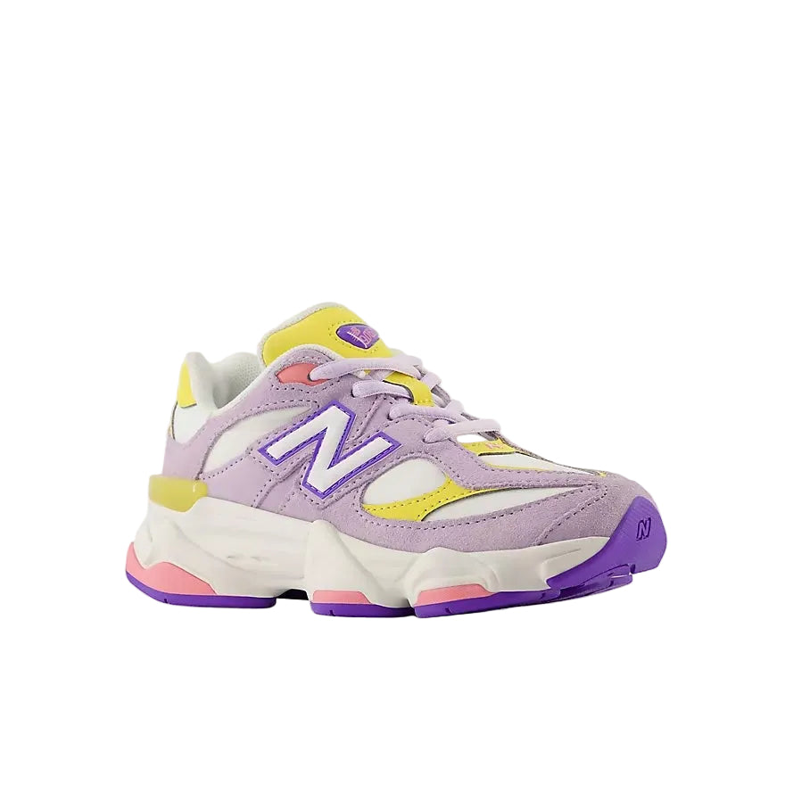 New Balance "9060 Lace" Preschool - Purple / Yellow