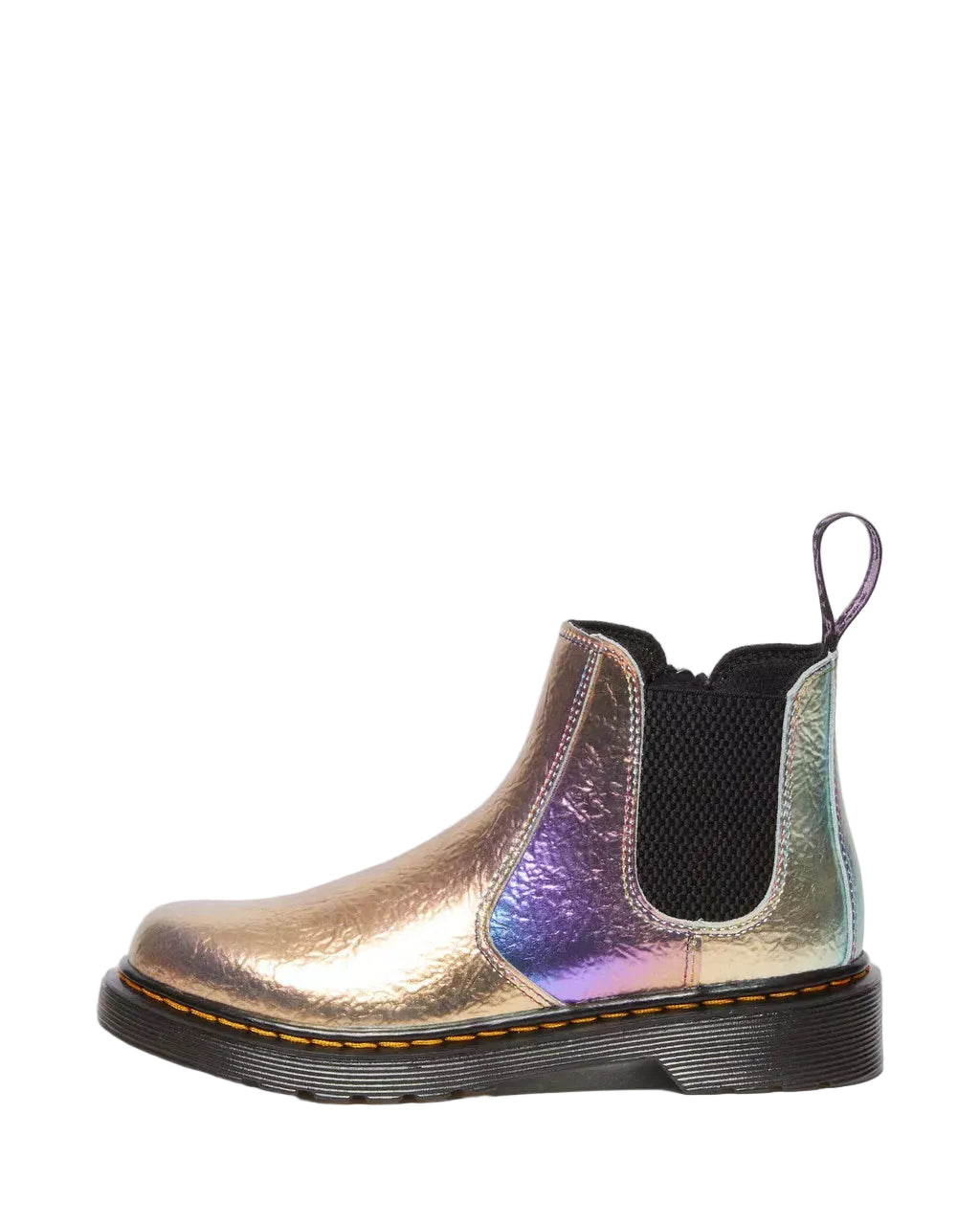 Dr. Martens Kids "2976 J Rainbow Crinkle Lace Up Boots " Kids - Multi