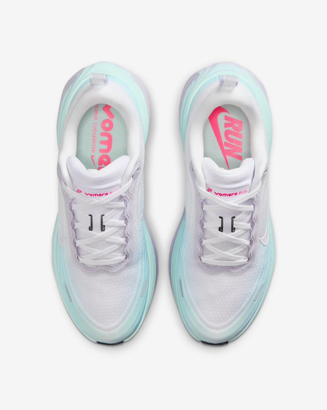 Nike "Vomero Plus" W - White / Dark Raisin