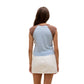 Daydreamer "Saddle & Spur Motel Raglan Tank" Womens - Sky Way Combo