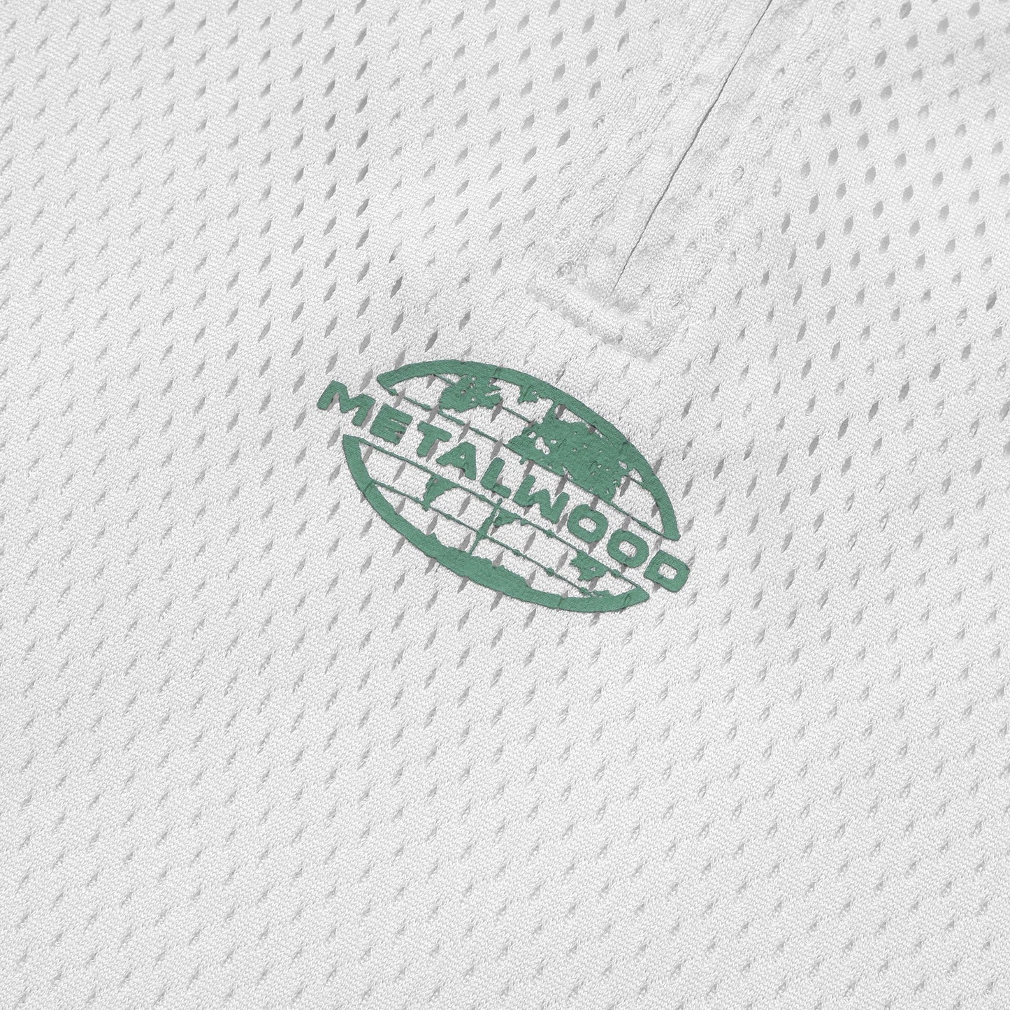 Metalwood Studio "Quarter Zip Jersey Polo" Mens - Natural