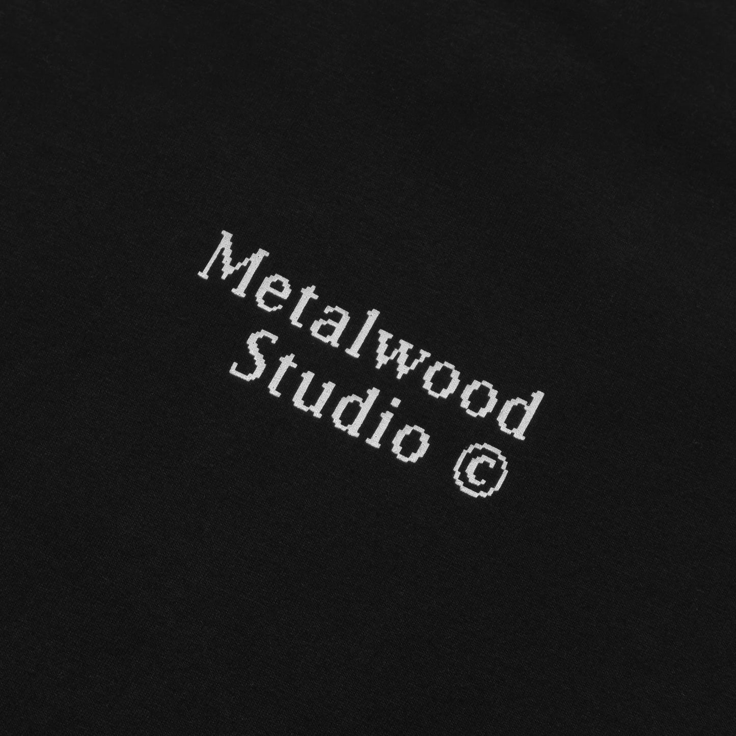 Metalwood Studio "Captcha T-Shirt" Mens - Black