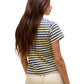 Daydreamer "Stripe Vintage Tee" Womens - Yellow Mist Stripe