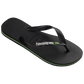 Havaianas "Brasil Logo Flip Flop" Mens - Black