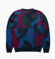 Parra "Knotted knitted pullover" M -Multi Color