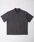 Parra "Hardly Hiked Ripstop Short Sleeve Shirt" Mens - Grey