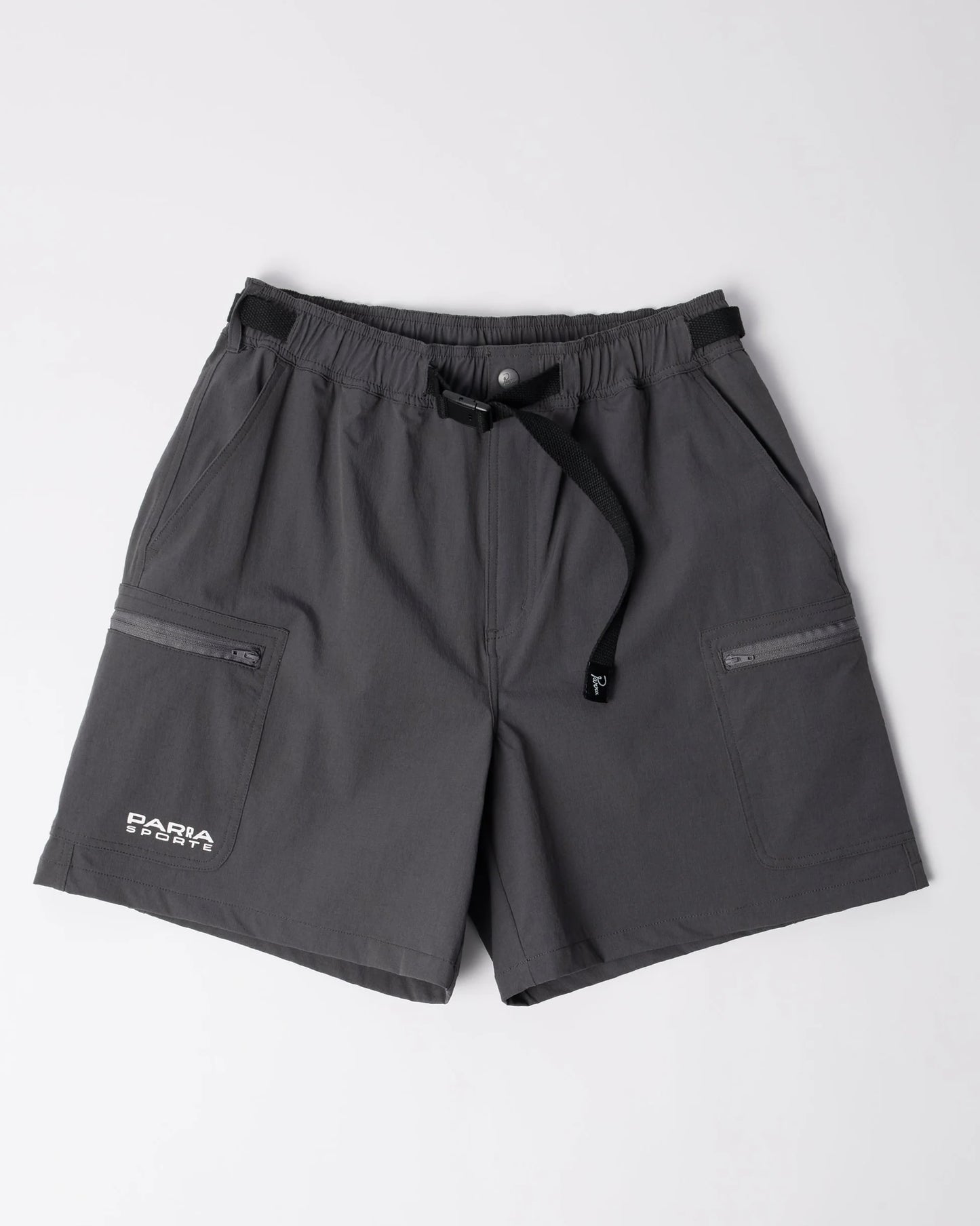 Parra "Hardly Hiked Ripstop Shorts" Mens - Grey