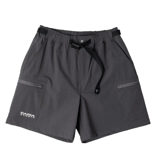 Parra "Hardly Hiked Ripstop Shorts" Mens - Grey