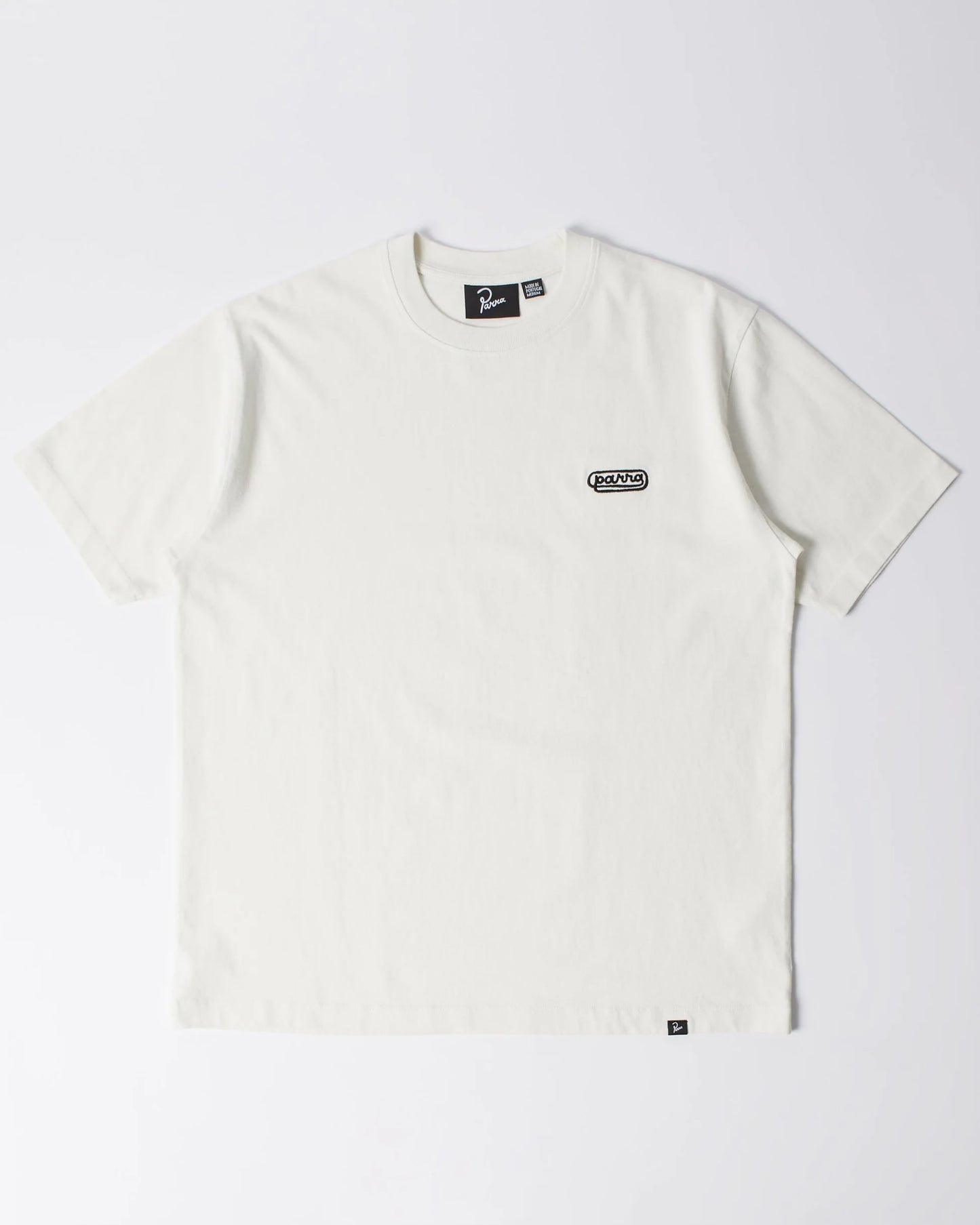 Parra "Wrapped Around Logo T-Shirt" Mens - White