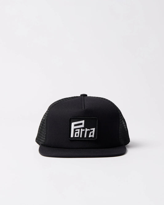 Parra "Measuring Tape Logo 5 Panel Hat" Mens - Black