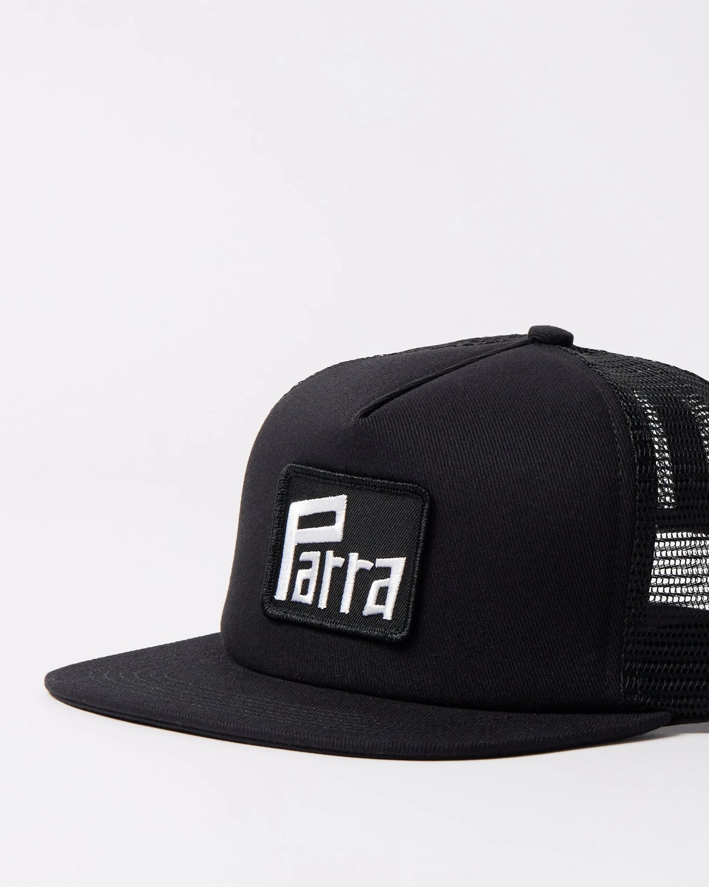 Parra "Measuring Tape Logo 5 Panel Hat" Mens - Black