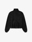 Fear of God Essentials "Suede Fleece Vintage Track Jacket" W - Vintage Black