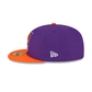 New Era "Phoenix Suns 59FIFTY Fitted Hat" - Purple / Orange