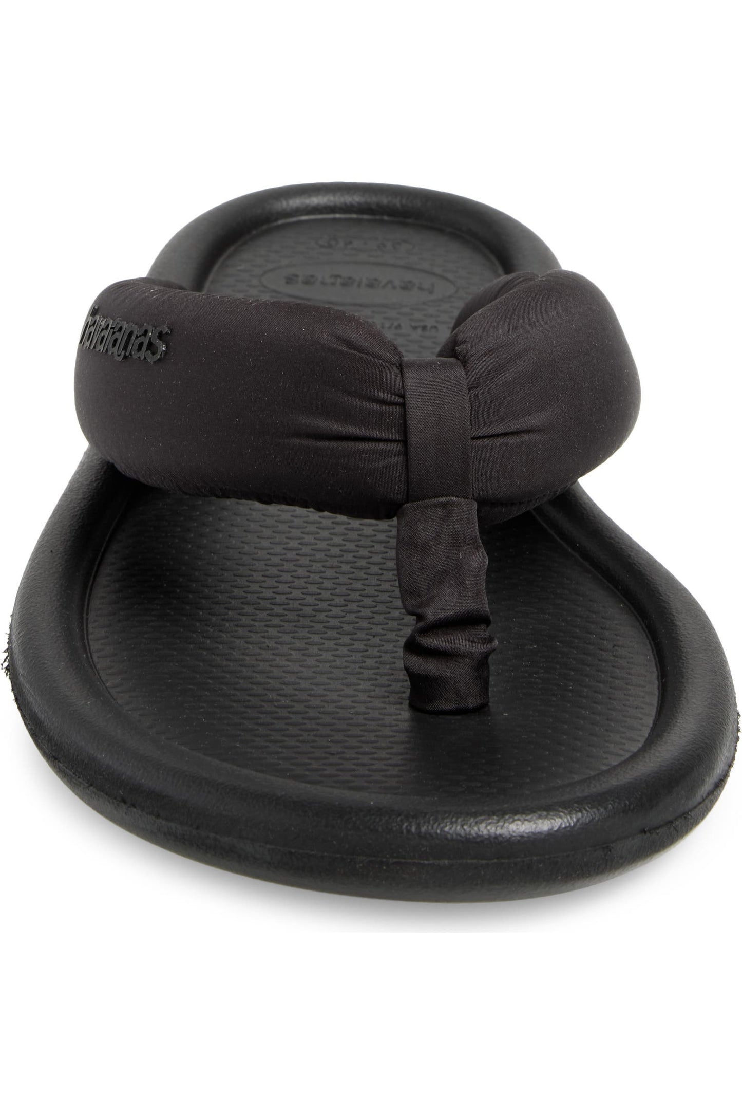 Havaianas "Maxi Puffed Flip Flop" Womens - Black
