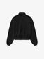 Fear of God Essentials "Suede Fleece Vintage Track Jacket" W - Vintage Black
