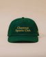 Chestnut Sports Club "Logo Hat" Mens - Green