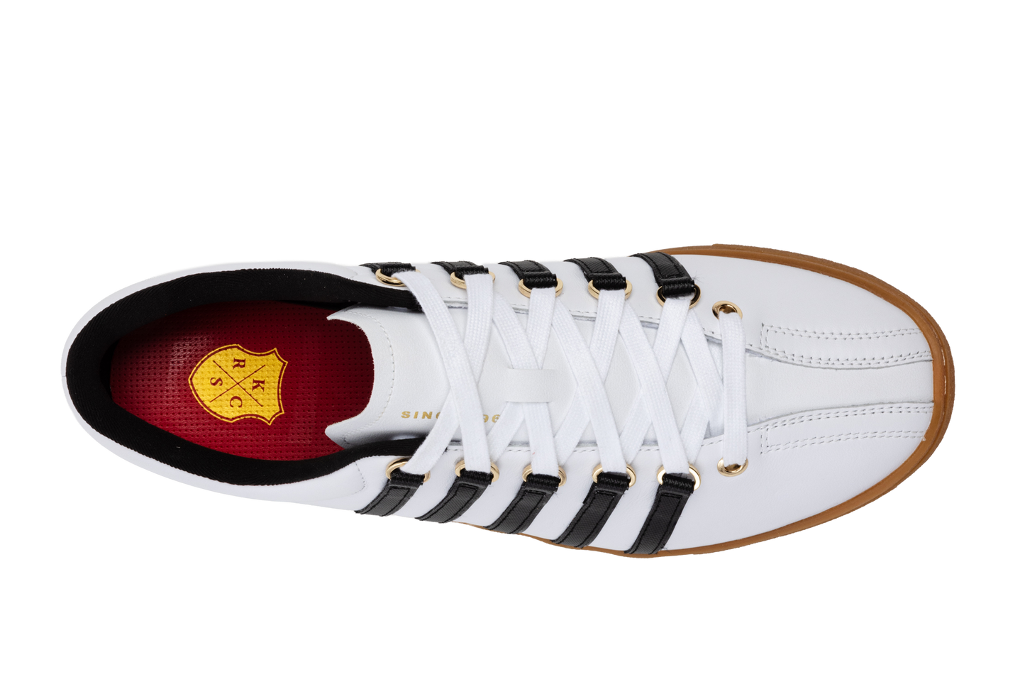 K-Swiss "KSRC Classic '66 NXT" M - White / Black / Gum / Gold