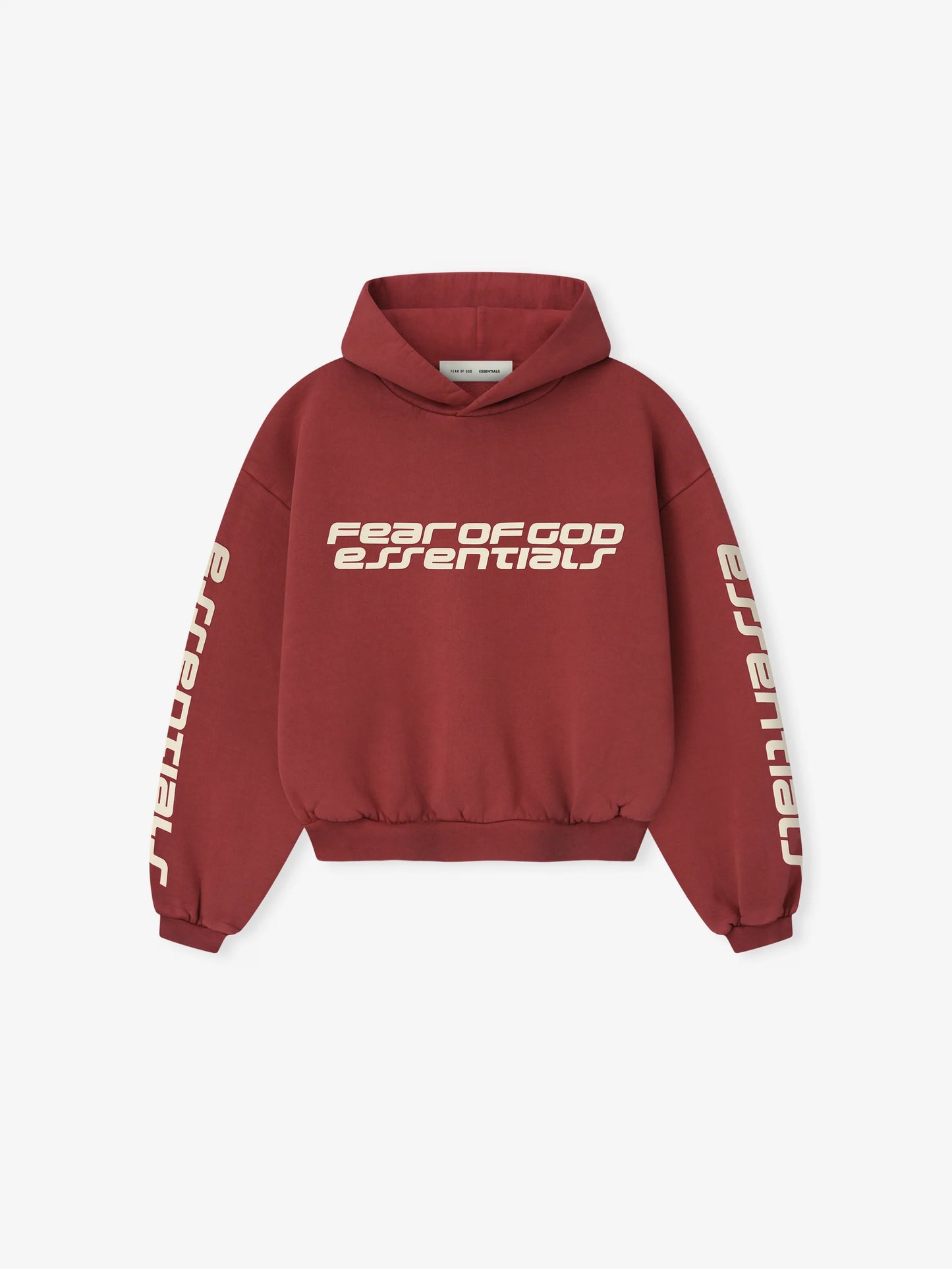Fear of God Essentials "Classic Hoodie" K - Crimson