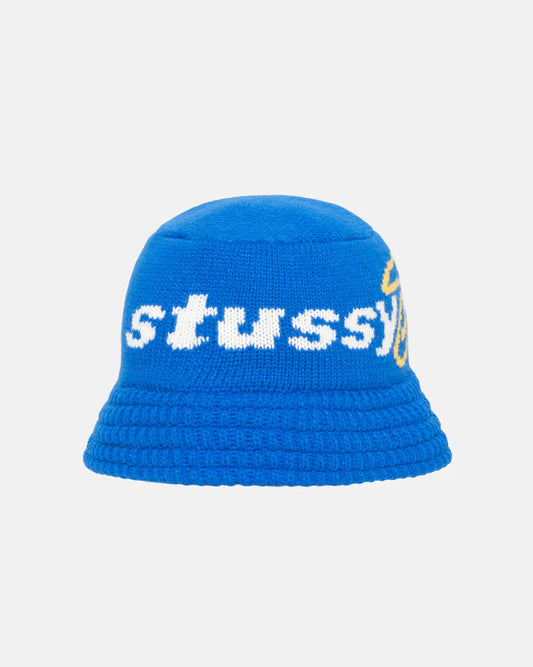 Stussy "Bucket Stussy Sport Knit" - Blue