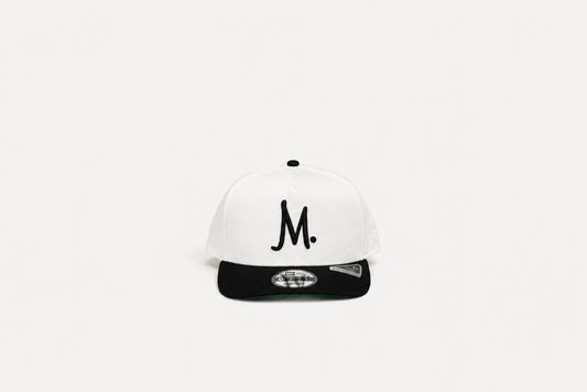 Manor x New Era "M" 9FIFTY A-FRAME Snapback - Sail / Black
