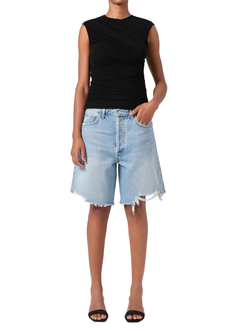 AGOLDE "Indra Short" Womens - Force