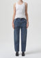 AGOLDE "Poppy Tank" W - White