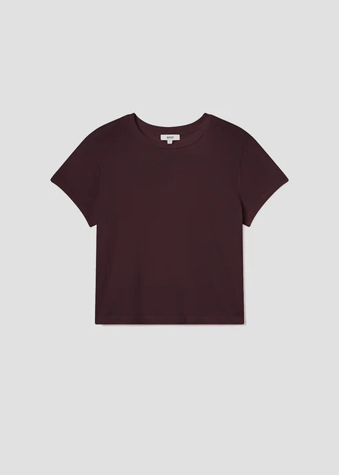 AGOLDE "Adine Shrunken Tee" W - Root