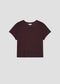 AGOLDE "Adine Shrunken Tee" W - Root