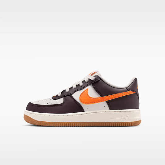 Nike "Air Force 1" GS - Summit white/ Total Orange
