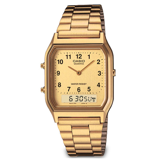 Casio "AQ230GA-9BVT" Watch - Gold