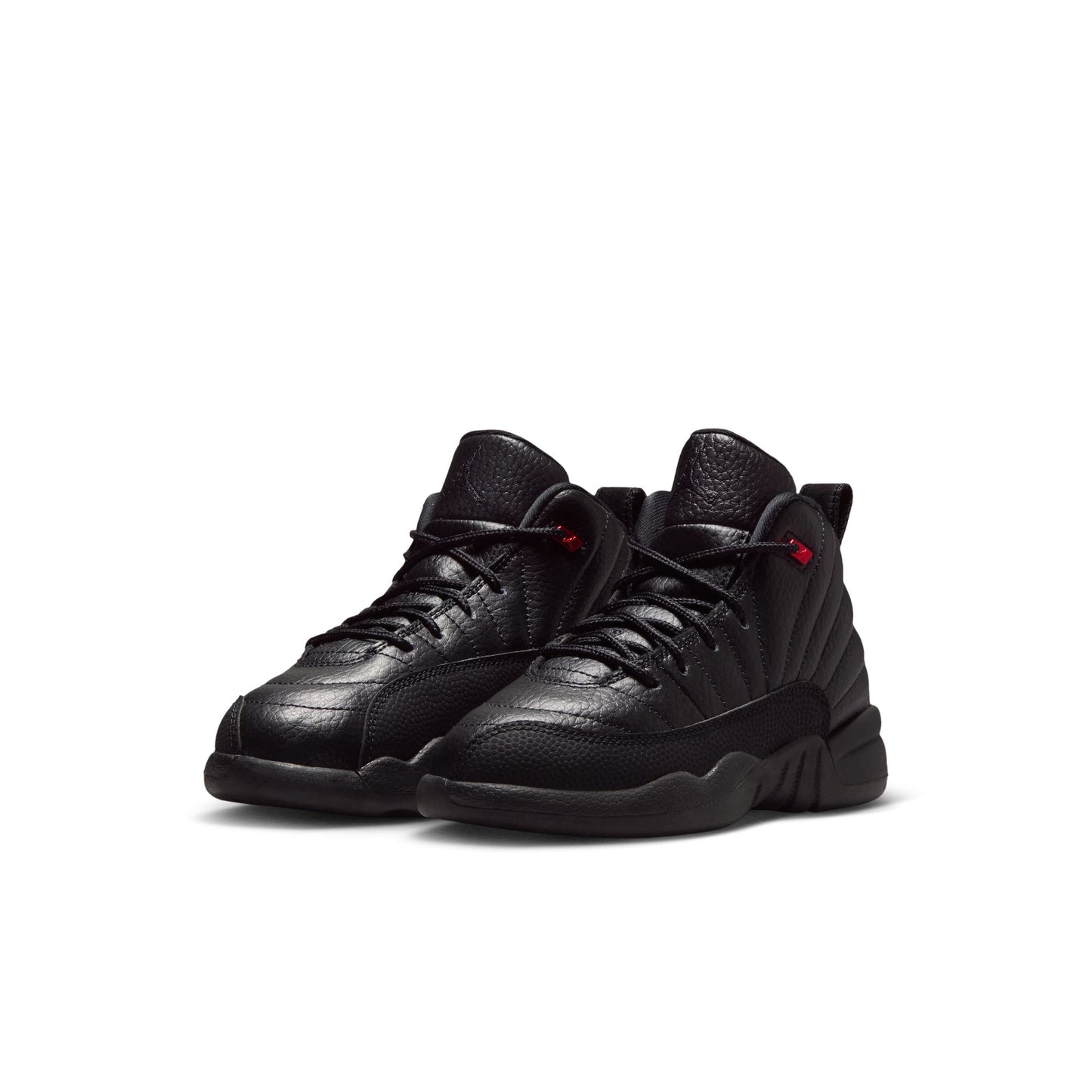 Air Jordan "12 Retro" Preschool - Black / Varsity Red