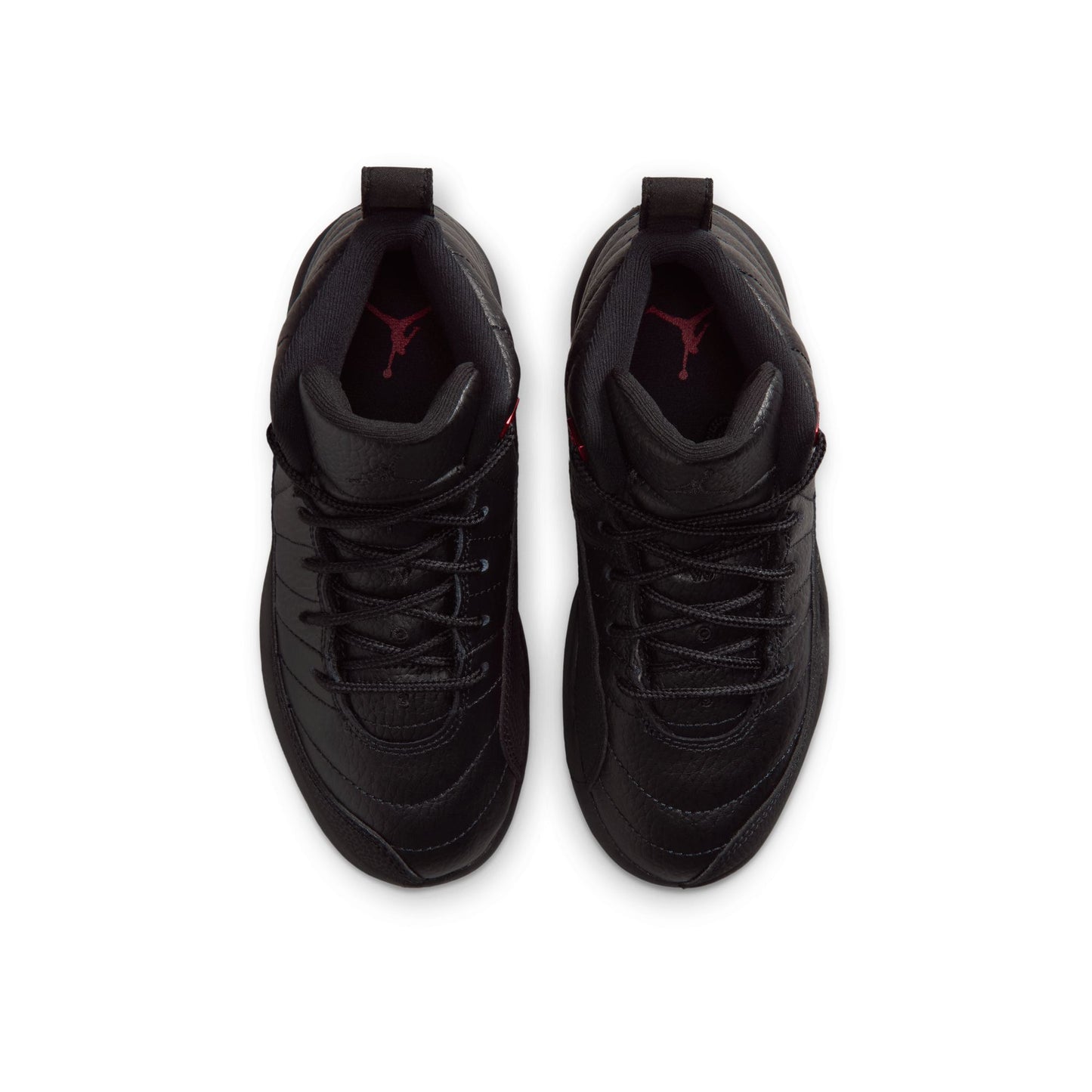 Air Jordan "12 Retro" Preschool - Black / Varsity Red
